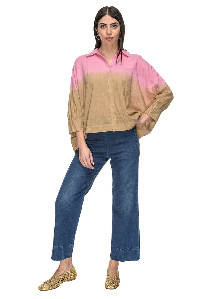 DENIM LYOCELL RELAXED WIDE LEG CIGALA'S