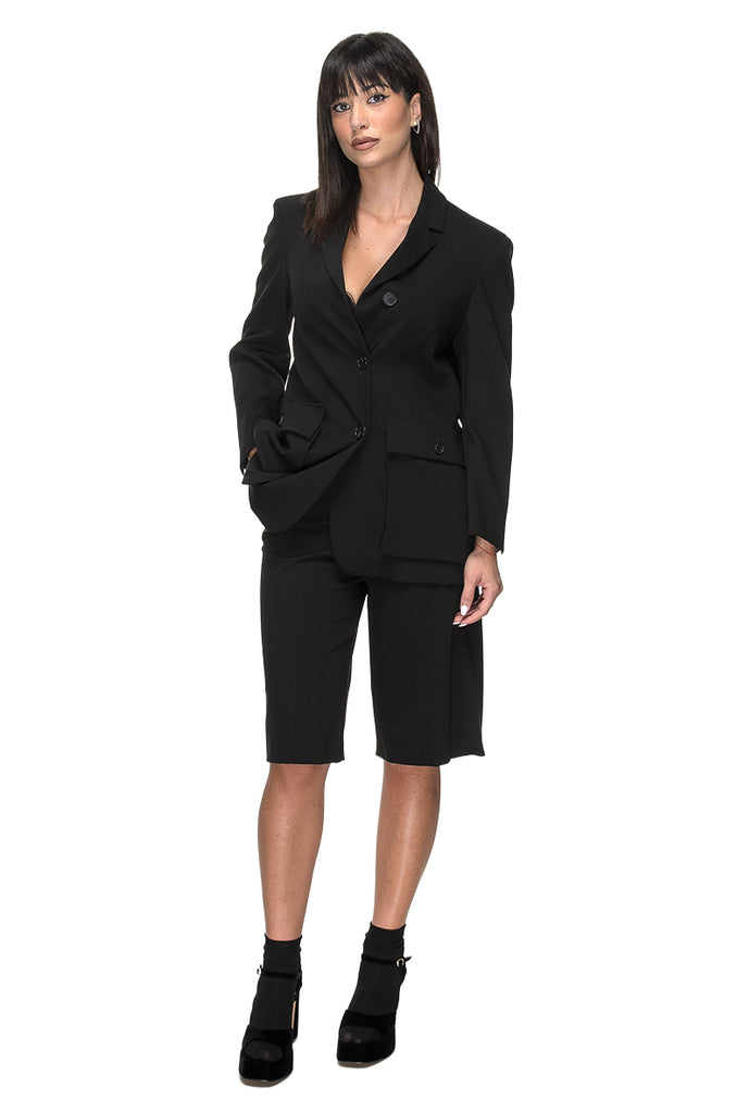 BERMUDA NERO 3+1 FIT