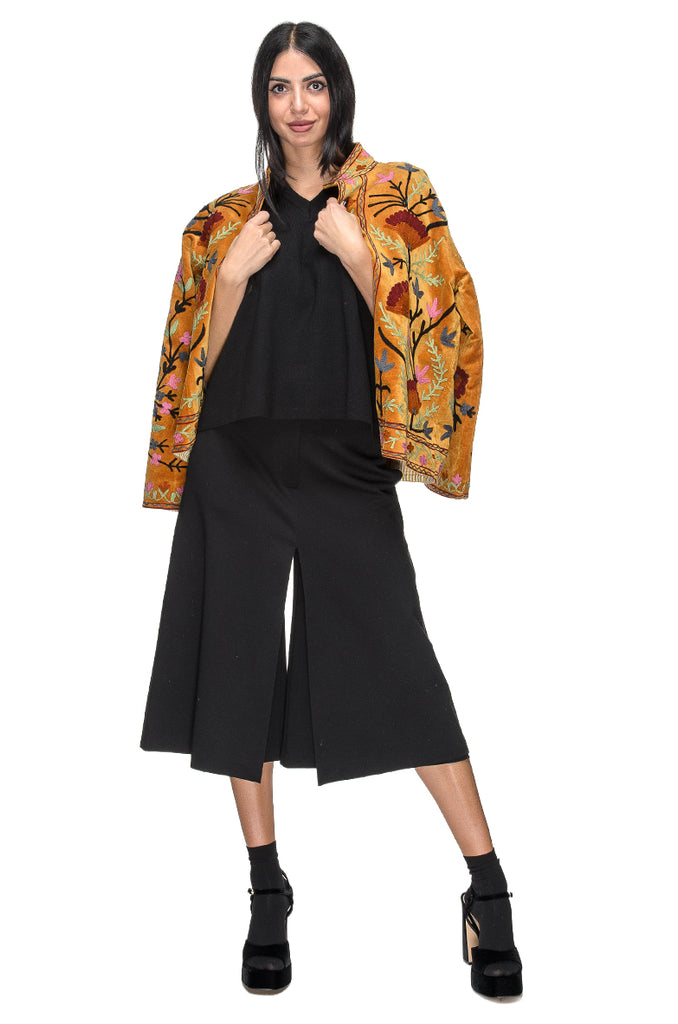GONNA PANTALONE NERA SU