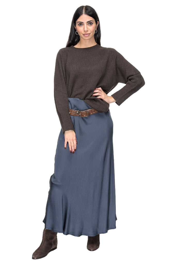 MAGLIONE MORO A SCATOLA ERIKA