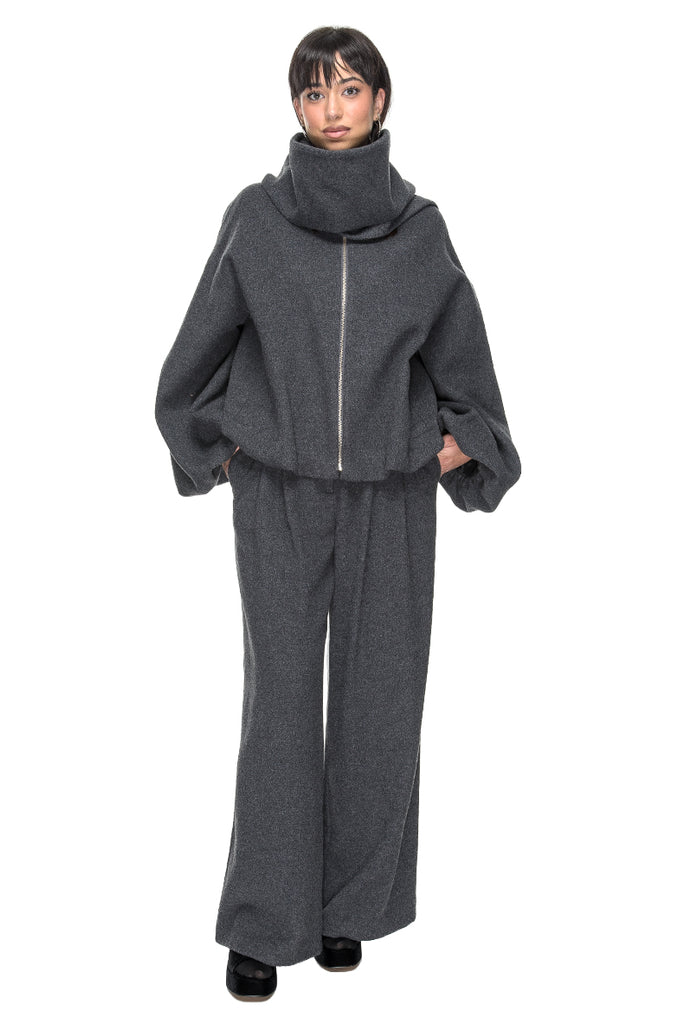 BOMBER CON SCIARPA SU