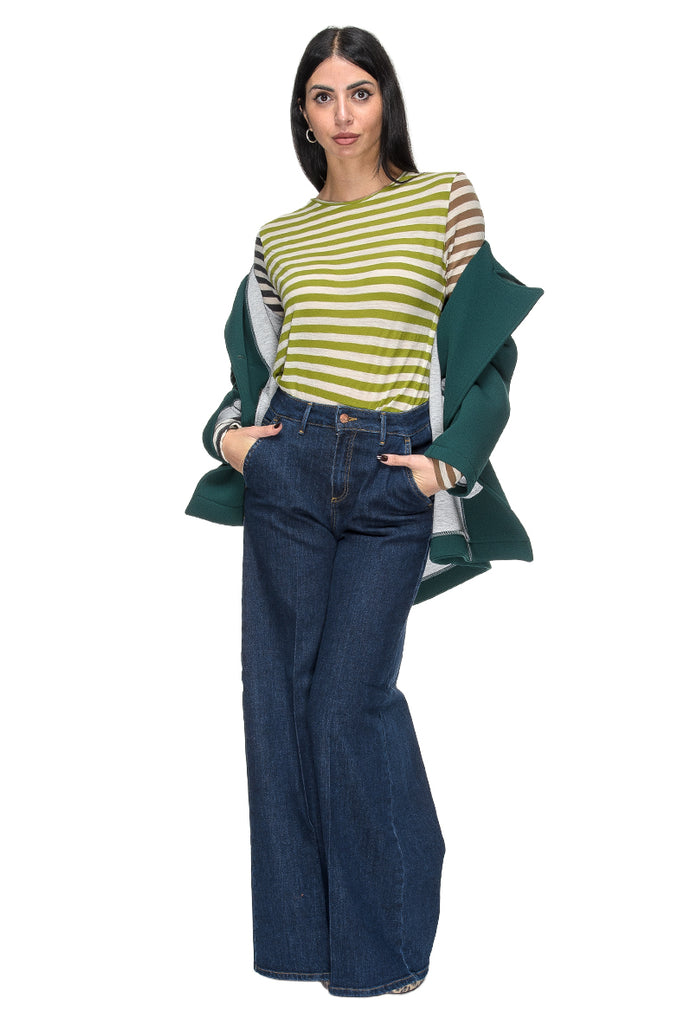 BLUE DENIM PALAZZO CIGALA'S