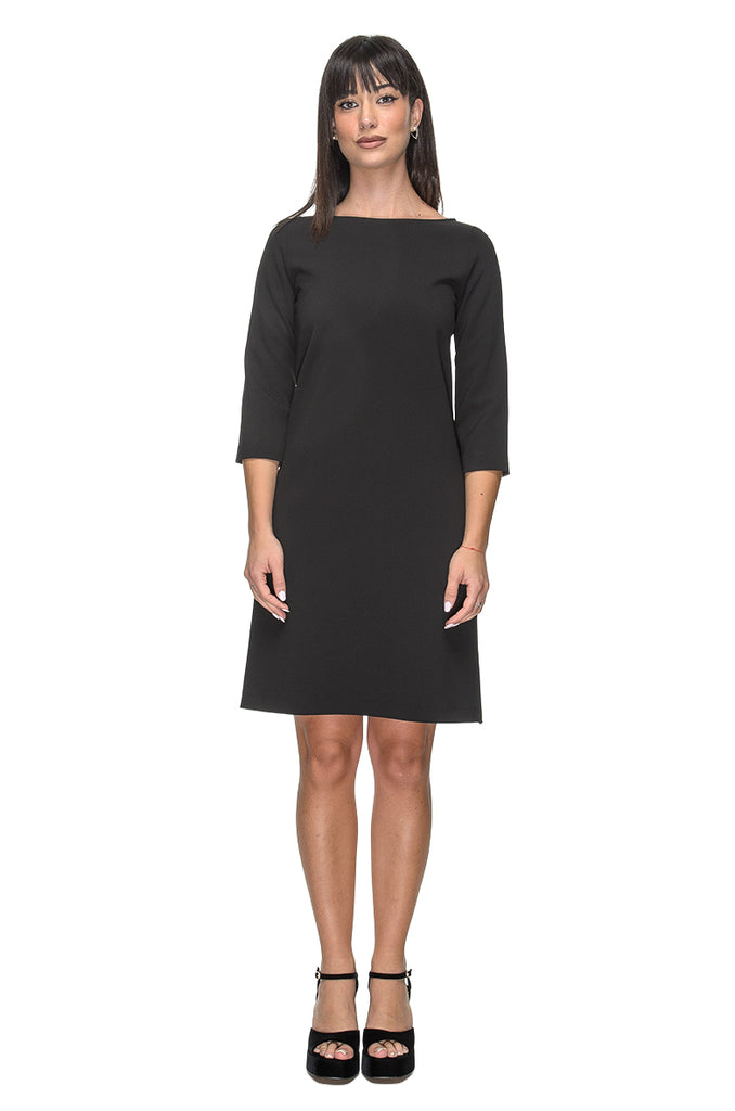 ABITO TUBINO NERO 3+1 FIT
