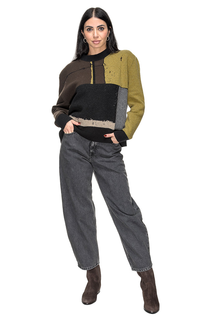 MAGLIONE BROWN PHISIQUE DU ROLE