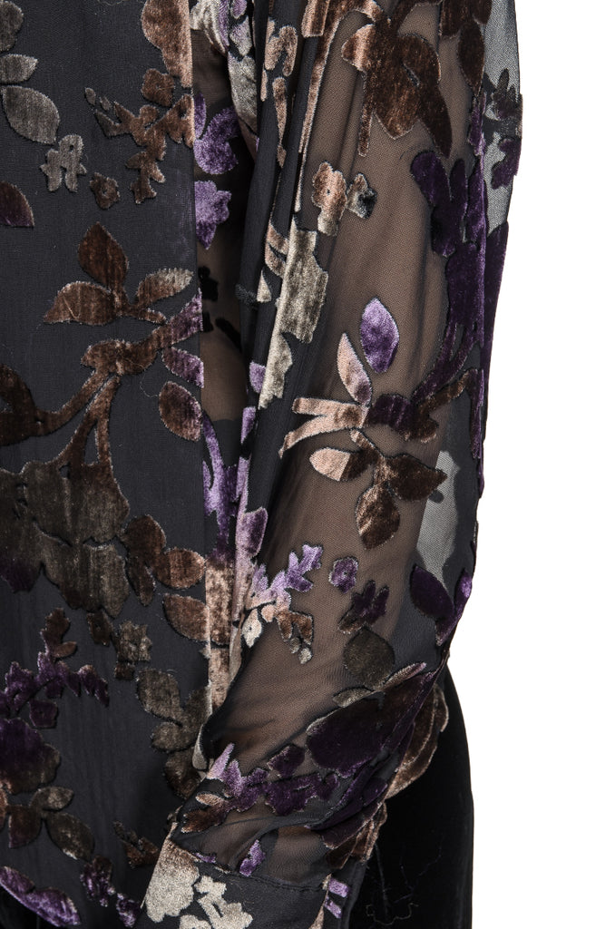 BLUSA IN DEVORE WEILI ZHENG