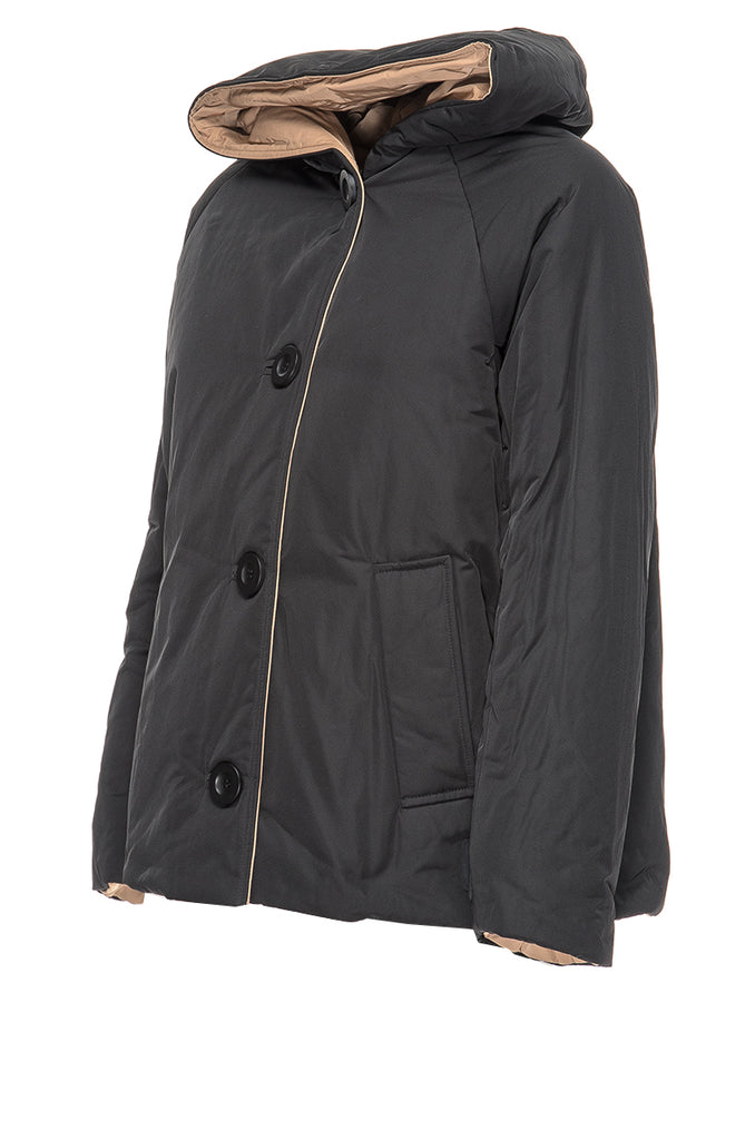 PIUMINO REVERSIBILE NERO/CAMMELLO OOF WEAR