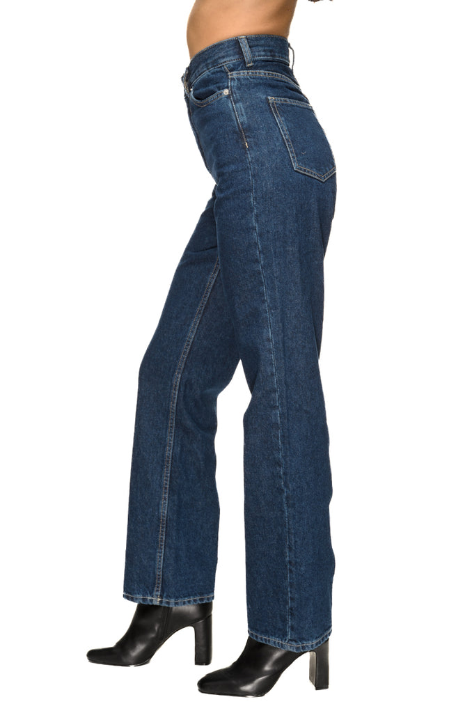 JEANS BLU PEBBLE DARK RETRO' DR DENIM