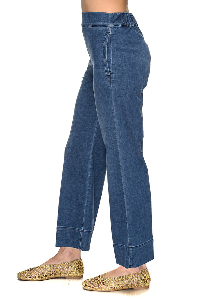 DENIM LYOCELL RELAXED WIDE LEG CIGALA'S