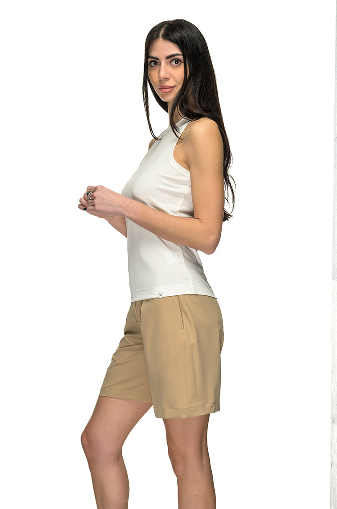 ETTA TOP BIANCO DR. DENIM