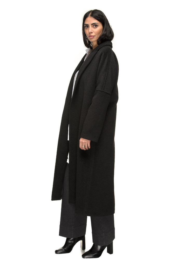 CAPPOTTO COLLO SCIALLATO ANTRACITE 3+1 FIT