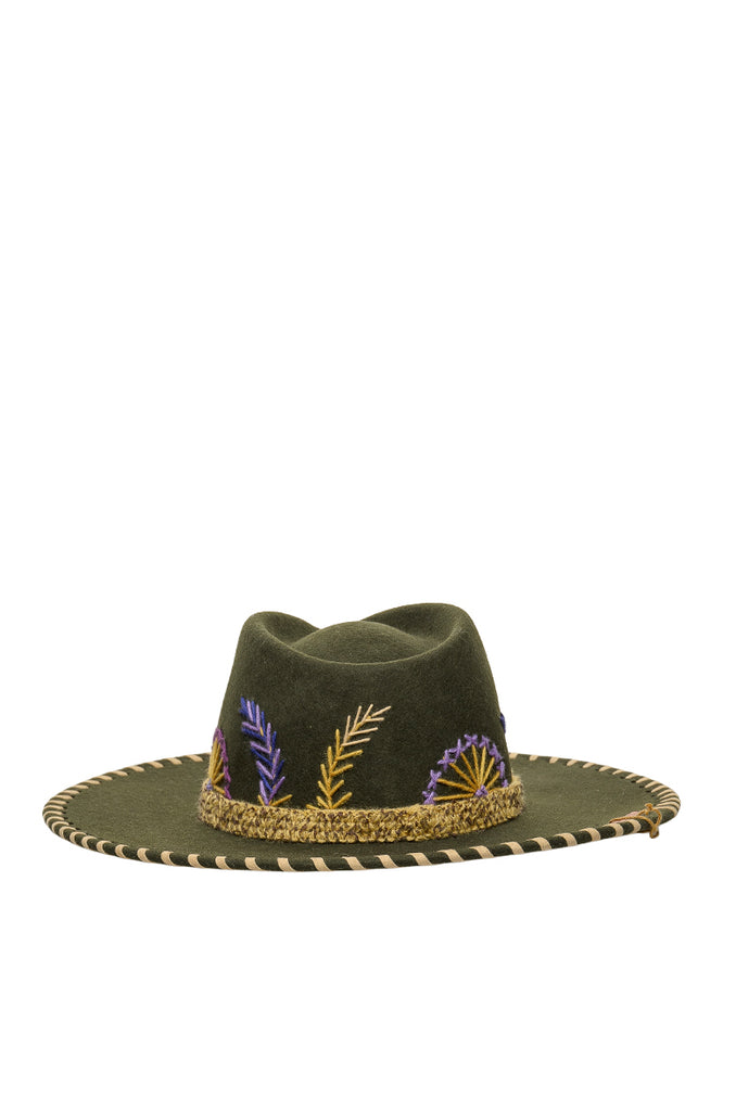 CAPPELLO FEDORA VERDE THE HAT PHILOSOPHY