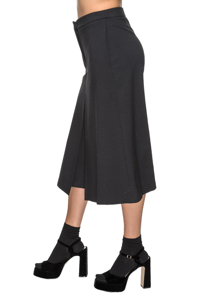 GONNA PANTALONE NERA SU