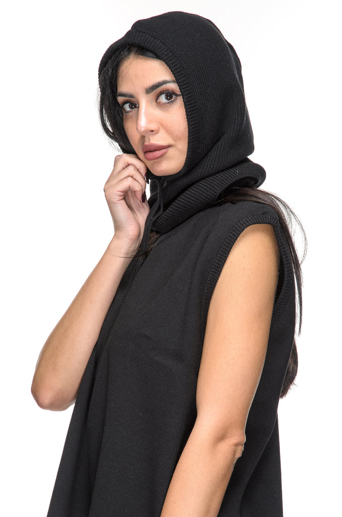 BALACLAVA VISCOSA NERO MARSEM