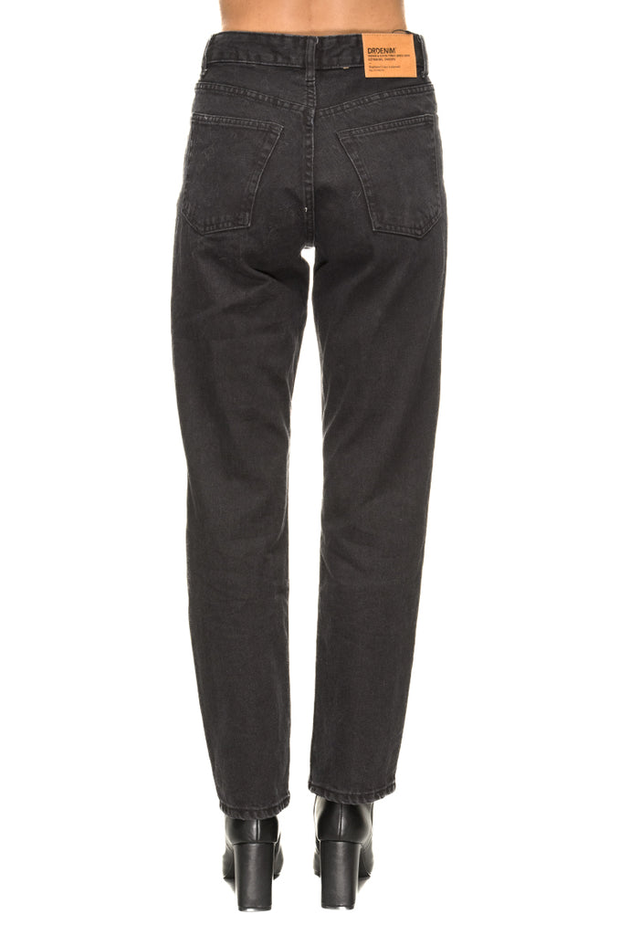 JEANS BLACK USED DR DENIM