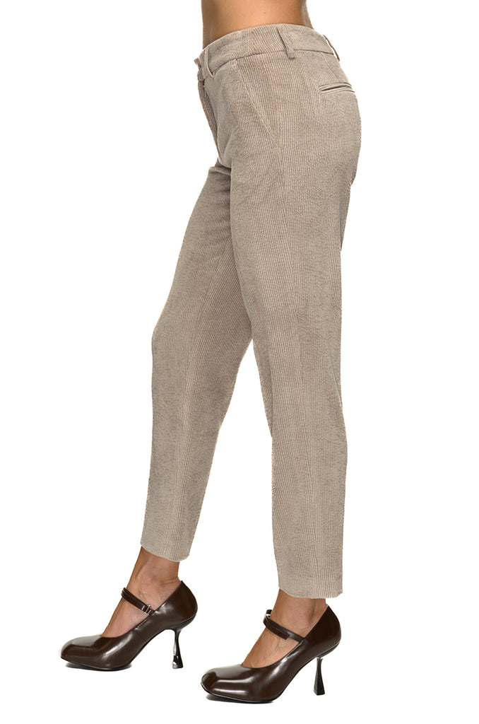 TAILLEUR VELLUTO A COSTE TAUPE 3+1 FIT