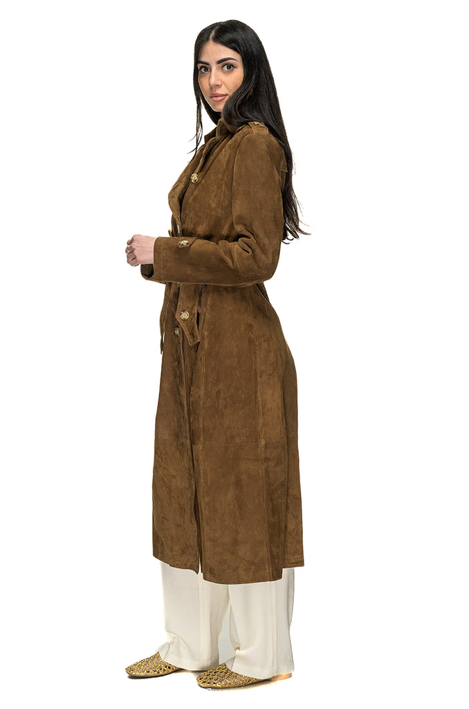 TRENCH CAMOSCIO 3+1 FIT