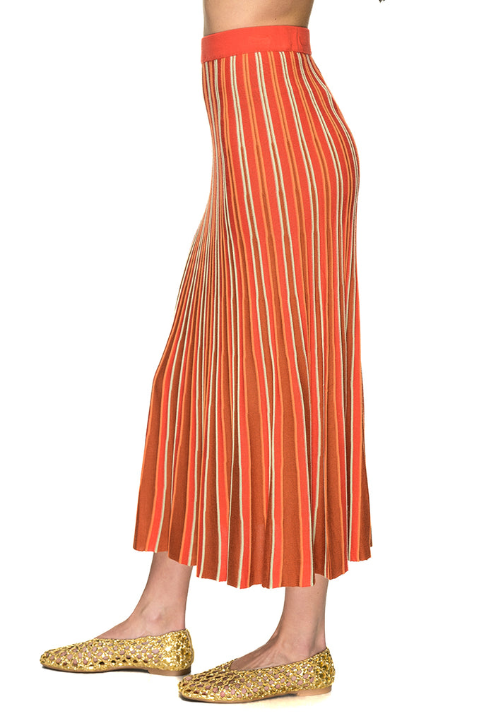 GONNA MIDI ARANCIO SURKANA
