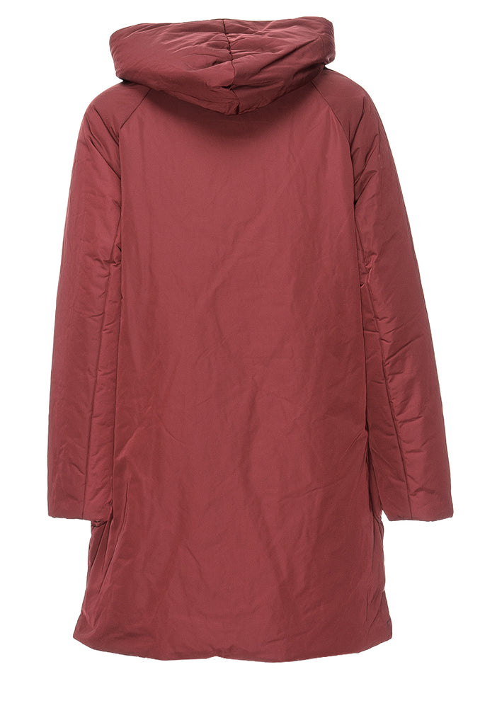 PIUMINO LUNGO REVERSIBILE CHERRY BROWN/PANNA OOF WEAR