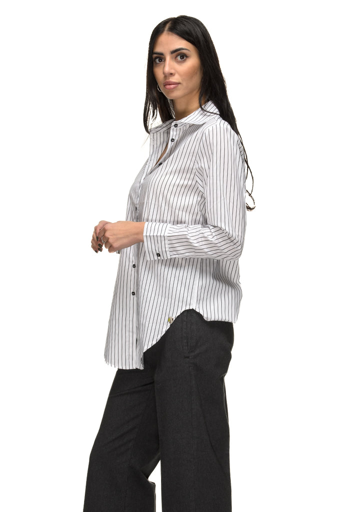 CAMICIA RIGATA COTONE BSB