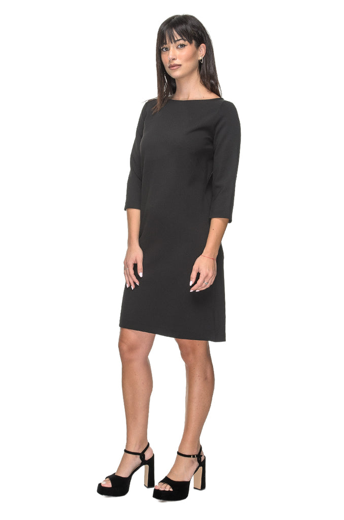 ABITO TUBINO NERO 3+1 FIT