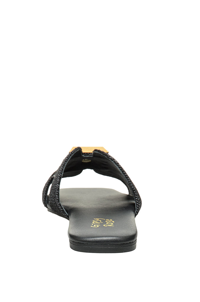 CIABATTINA NERA GLAMMY GIPSY ROSE