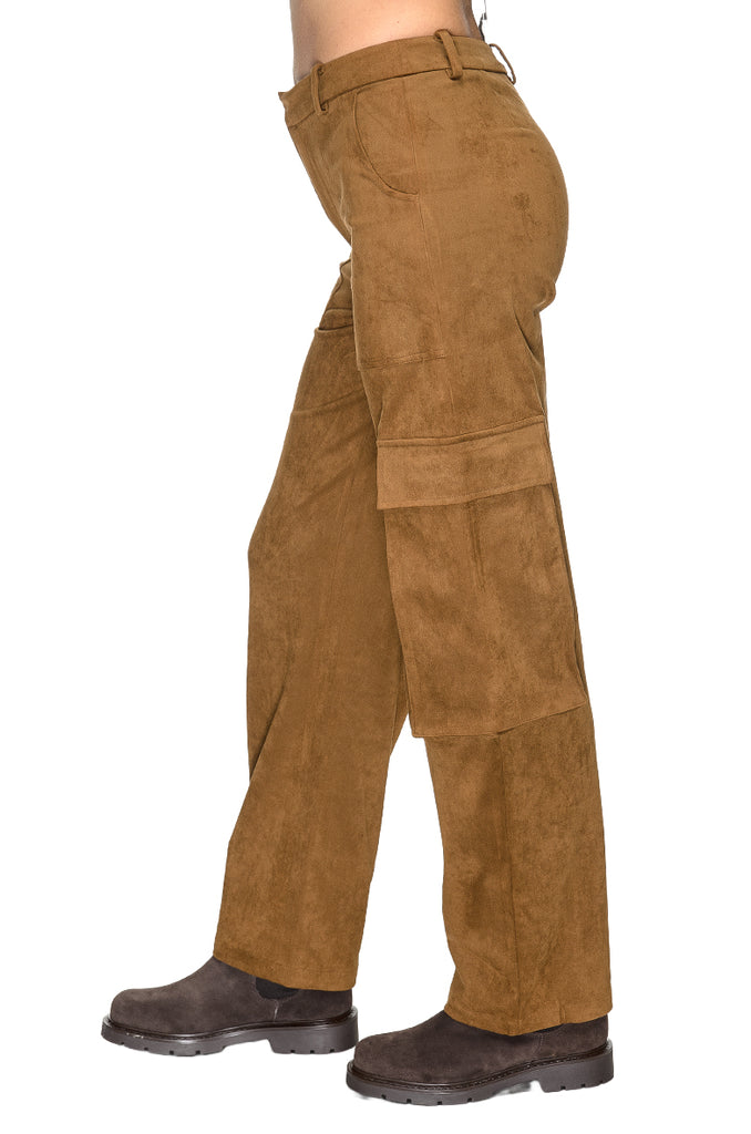 CARGO PANTS CAMMELLO WEILI ZHENG