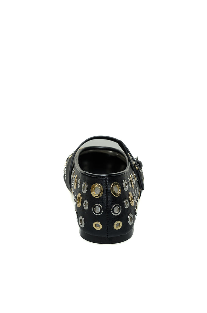 BALLERINA NERA CON BORCHIE STEVE MADDEN
