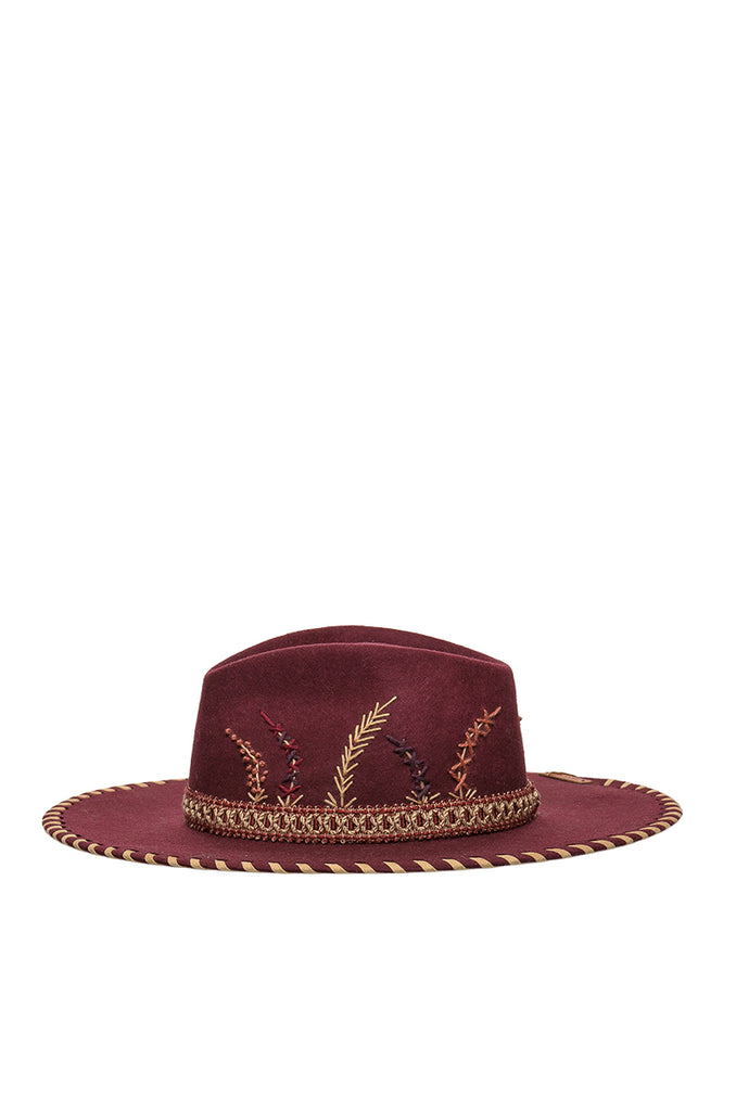 CAPPELLO FEDORA BORDEAUX THE HAT PHILOSOPHY