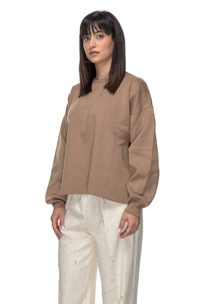 MAGLIA VISCOSA CAMMELLO MARSEM