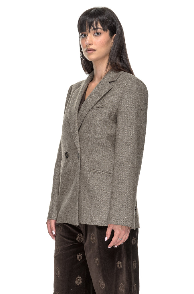 BLAZER JACKIE SPIGATA MORO MAISON HOTEL