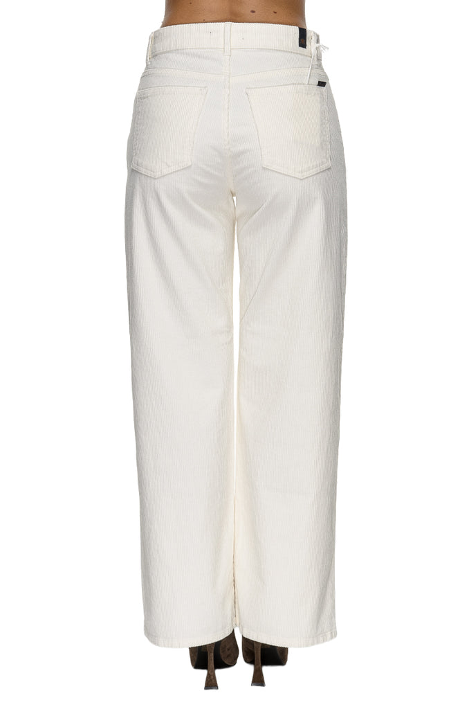 PANTALONE BIANCO VELLUTO A COSTE CIGALA'S