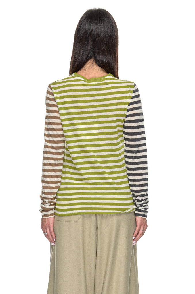 MAGLIA RIGHE MULTICOLOR PHISIQUE DU ROLE