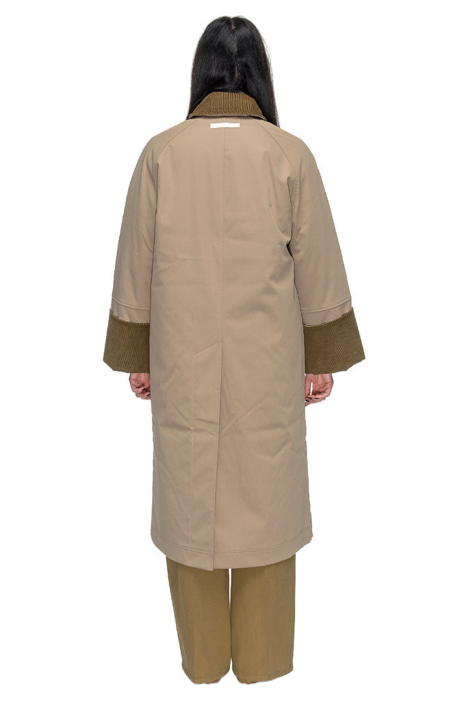 IMPERMEABILE INTERNO IMBOTTITO CAMMELLO OOF WEAR