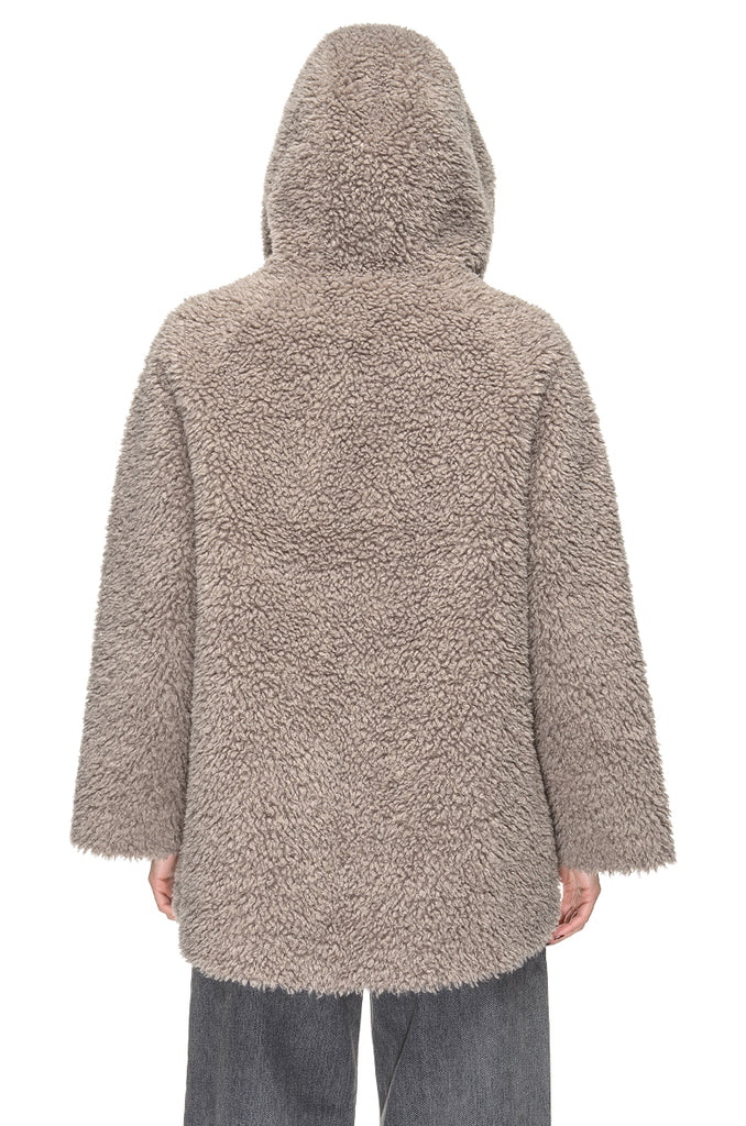 GIACCA ECOFUR LIGHT GREY MEHRAN