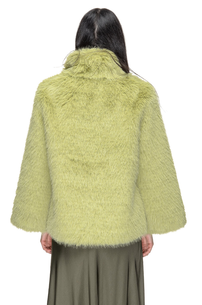 GIACCA ECOFUR GREEN MEHRAN