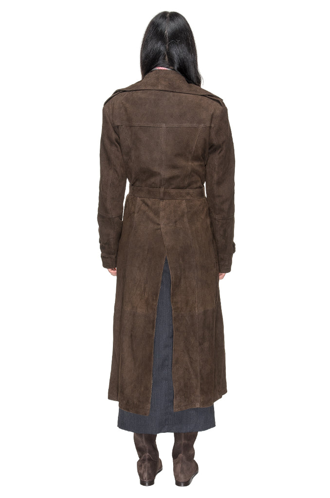 TRENCH LUNGO CAMOSCIO 3+1 FIT