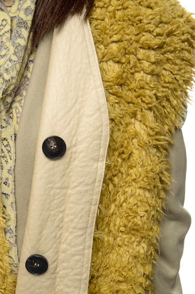 ECOFUR GILET LONG VESTE MAYO PHISIQUE DU ROLE