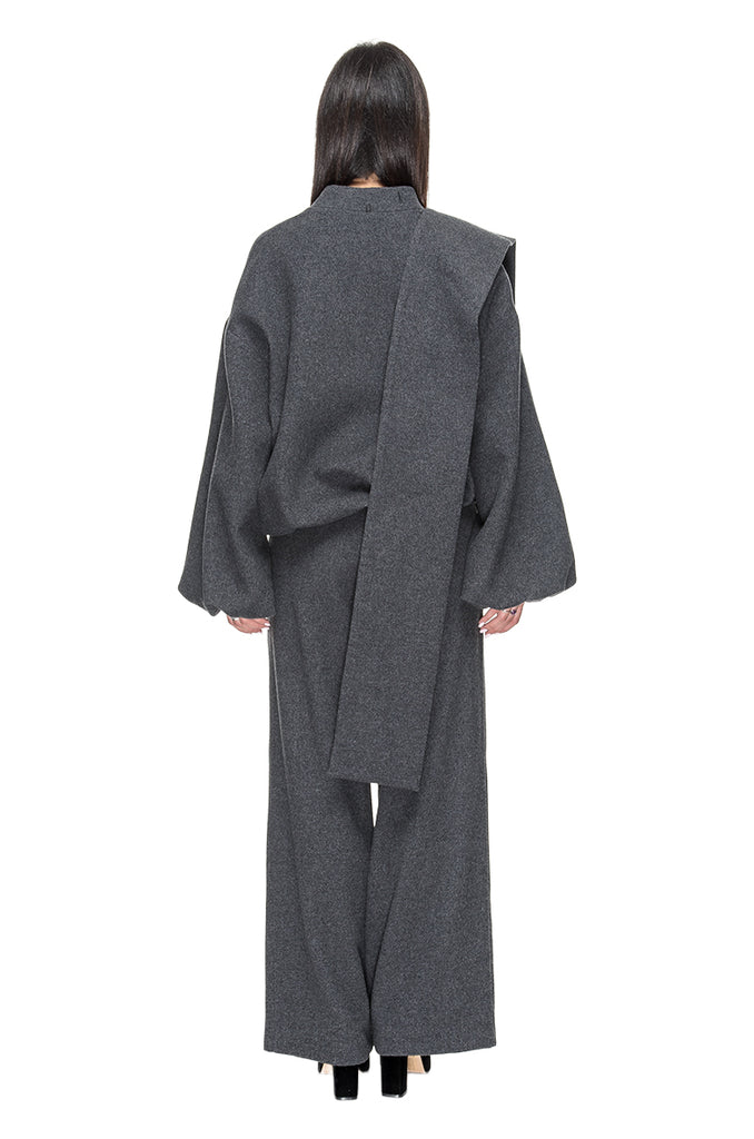 BOMBER CON SCIARPA SU