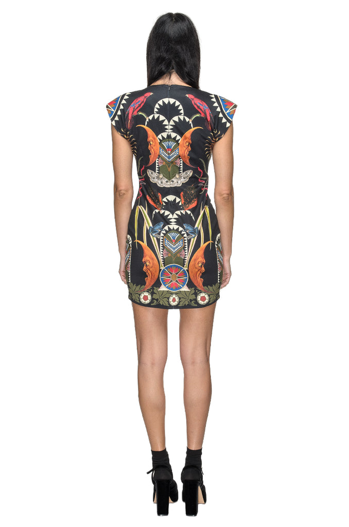 MINI DRESS NOCTURNAL PEACE & CHAOS