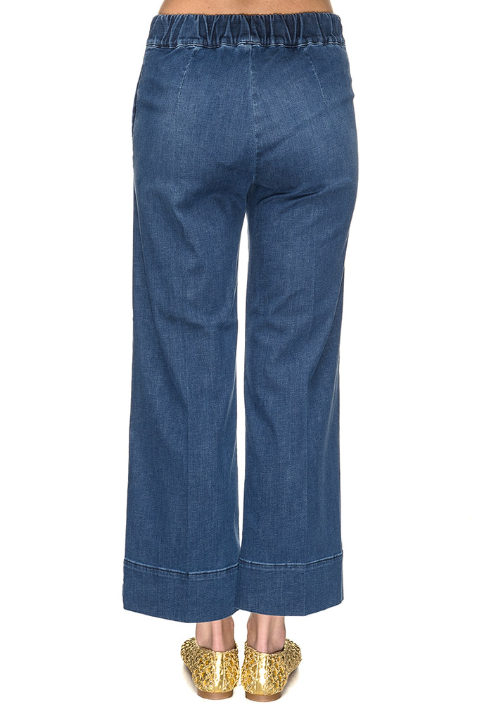 DENIM LYOCELL RELAXED WIDE LEG CIGALA'S