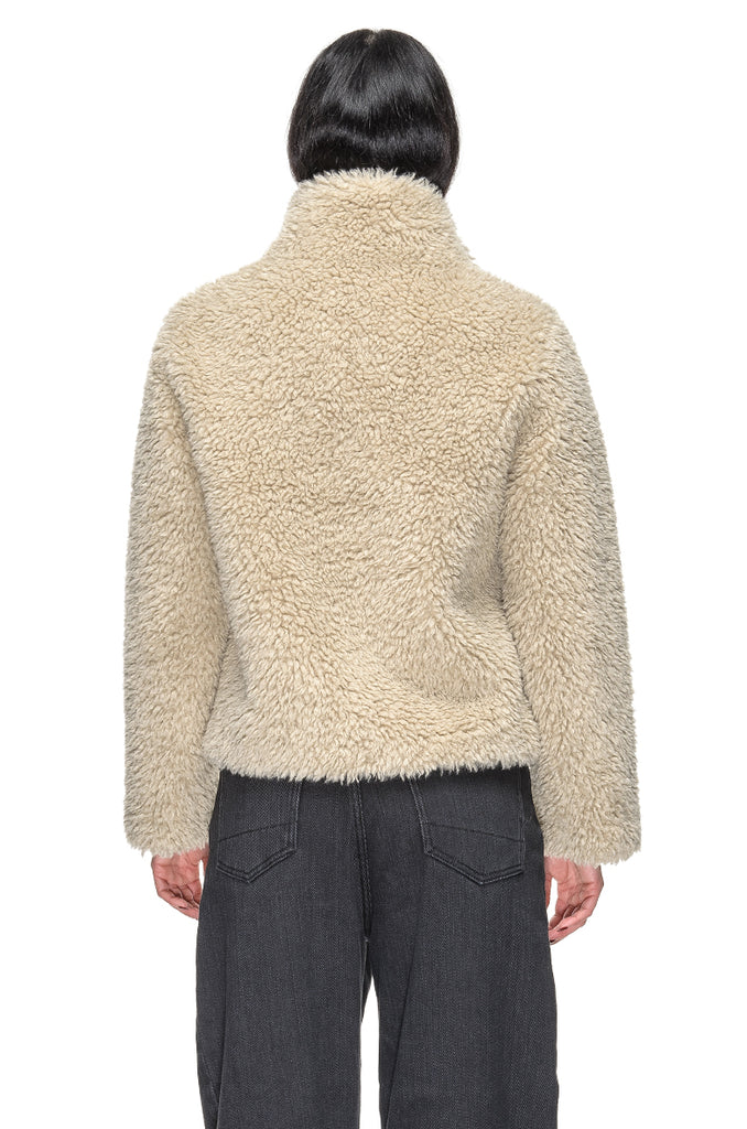 GIACCA ECOFUR BEIGE MEHRAN