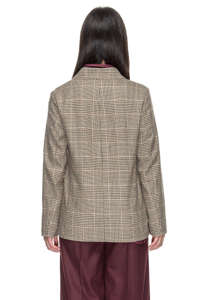BLAZER PRINCIPE DI GALLES 3+1 FIT