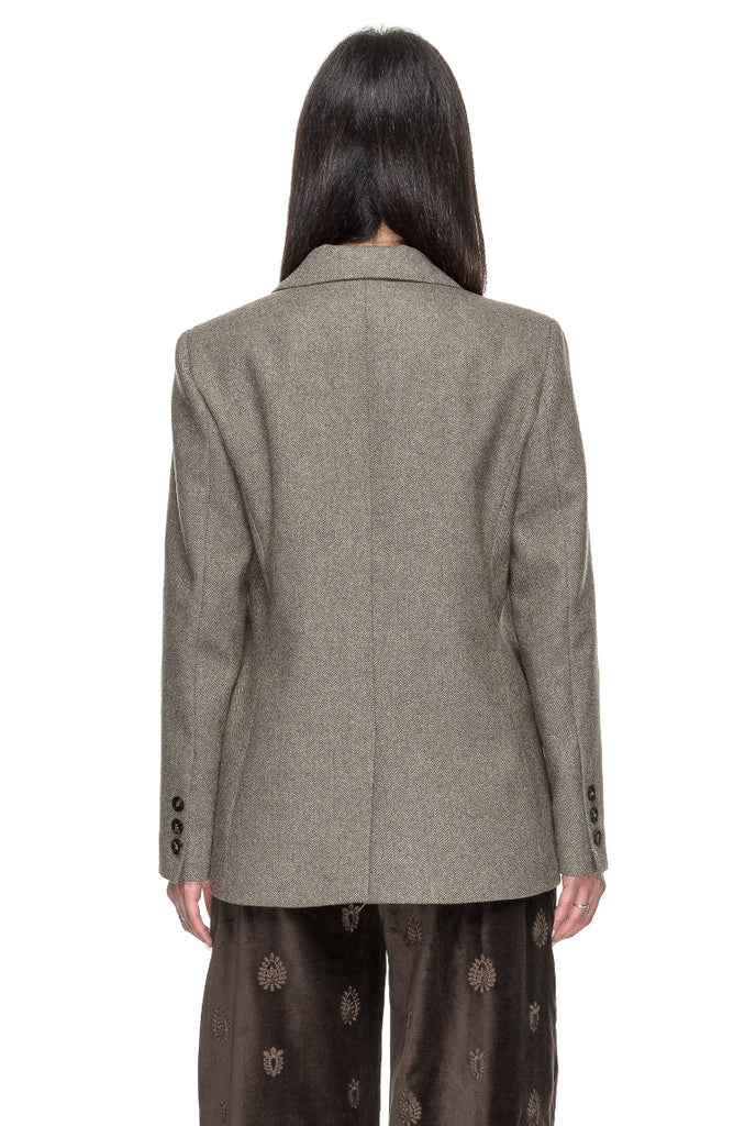 BLAZER JACKIE SPIGATA MORO MAISON HOTEL