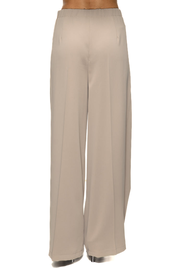 PANTALONE FLUIDO TAUPE 3+1 FIT