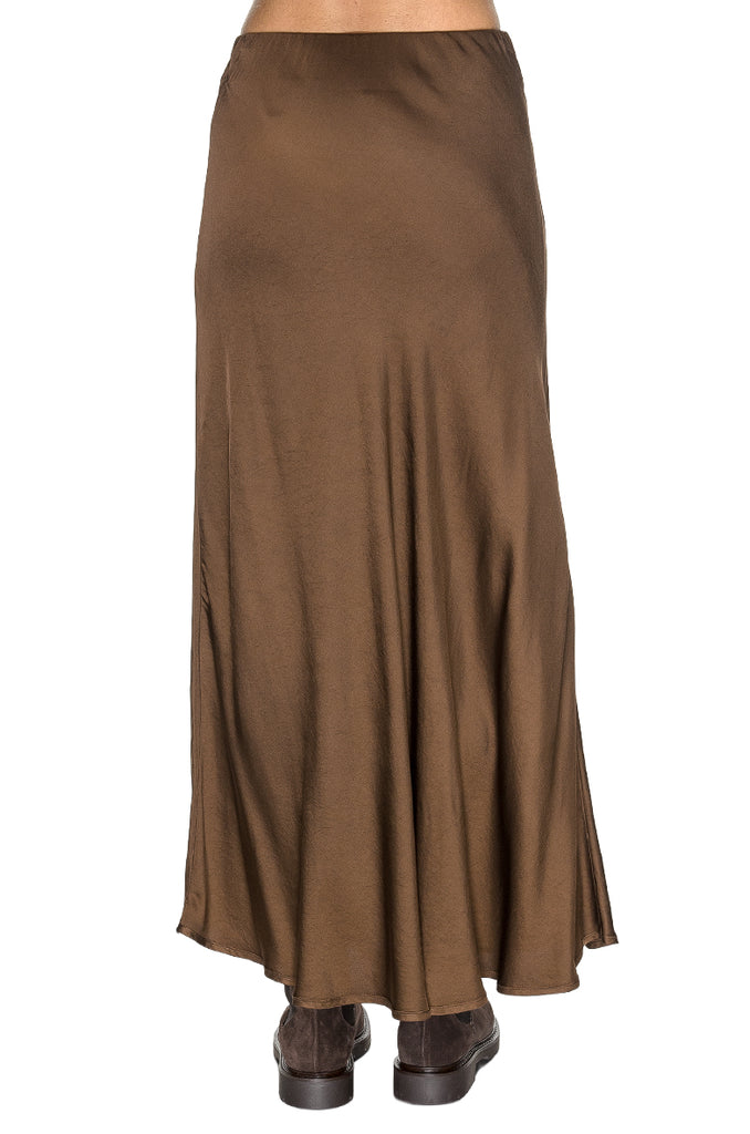 GONNA GODET IN RASO POUR MOI