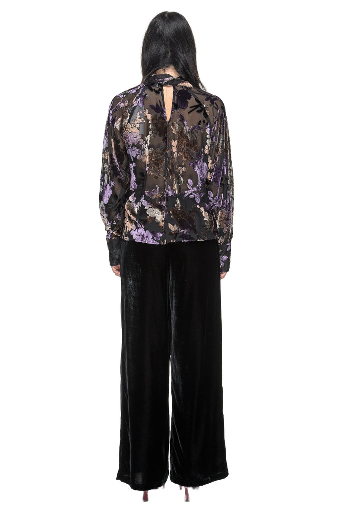 BLUSA IN DEVORE WEILI ZHENG