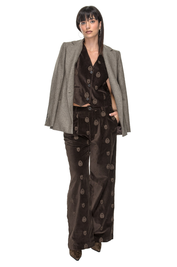 BLAZER JACKIE SPIGATA MORO MAISON HOTEL