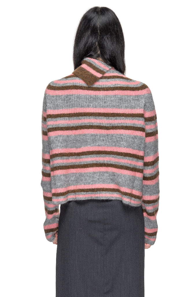 MAGLIONE ALPACA RIGHE LINDT PHISIQUE DU ROLE