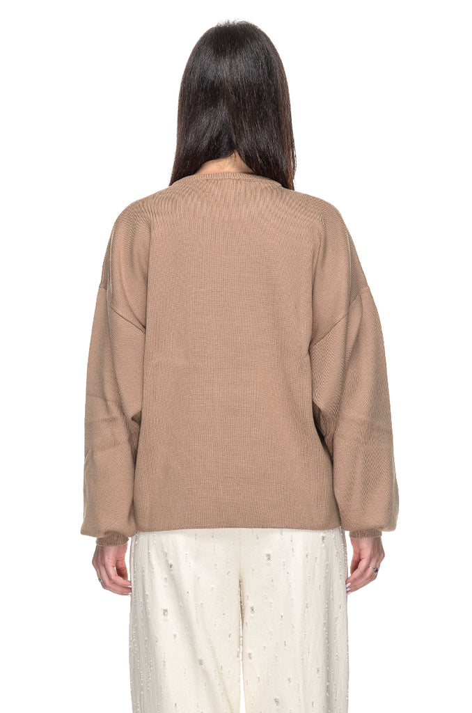MAGLIA VISCOSA CAMMELLO MARSEM