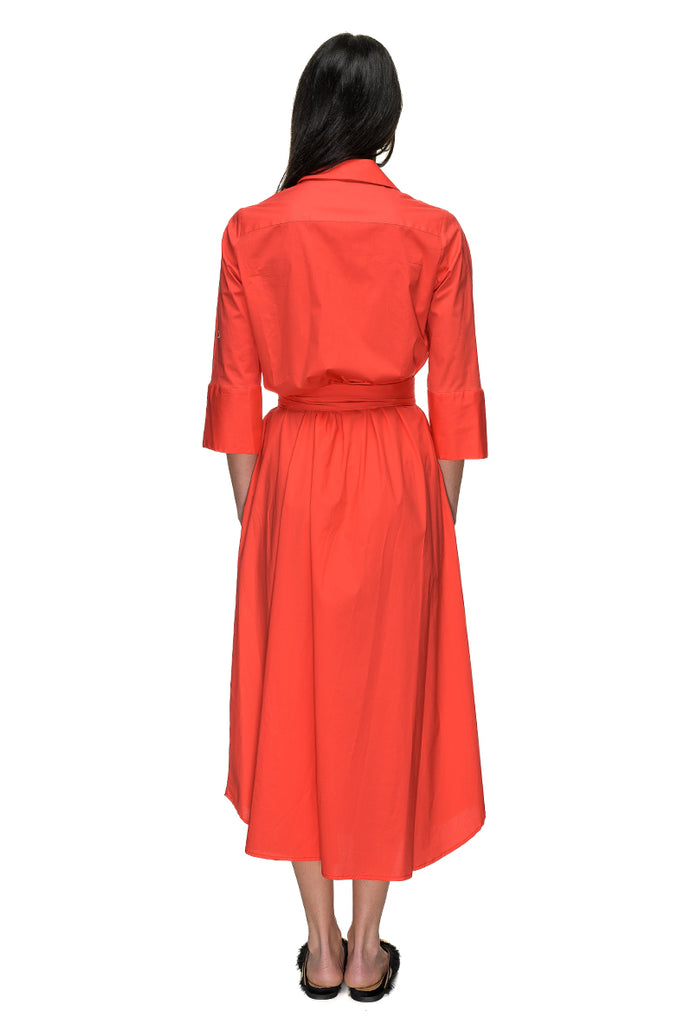 CHEMISIER USIK COTONE ROSSO BOLDETTI